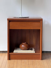 Load image into Gallery viewer, Vintage Danish Teak End Table/Nightstand
