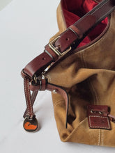 Load image into Gallery viewer, Vintage Dooney &amp; Bourke Suede Leather Bag