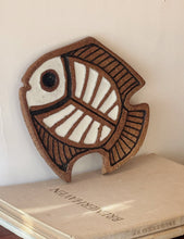 Load image into Gallery viewer, Vintage Victoria Littlejohn Studio Pottery Fish Trivet