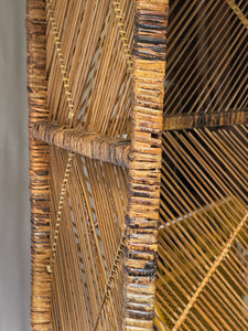 1970's Wicker Room Divider