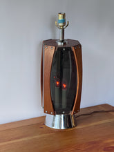 Load image into Gallery viewer, 1960’s Lawrin MCM Walnut Lamp