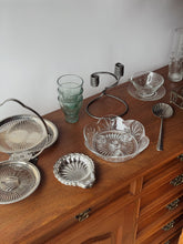 Load image into Gallery viewer, Antique Set of Silver Plated Scallop Shell Plates