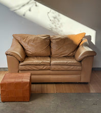 Load image into Gallery viewer, Vintage Leather Sofa