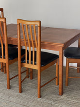 Load image into Gallery viewer, Consignment- Set of 4 Teak Benny Linden Dining Chairs