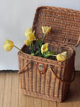 Load image into Gallery viewer, Antique Wicker Basket