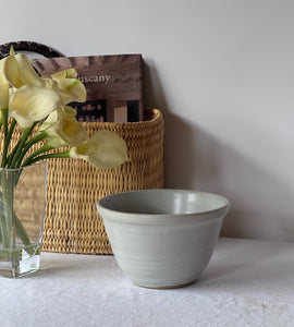 Hand Thrown Pottery Bowl Grape Art