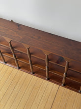Load image into Gallery viewer, XL Vintage Curio Walnut Shelf