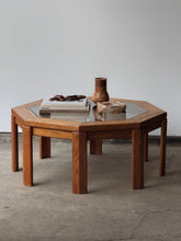 Load image into Gallery viewer, Oak Vintage Octagon Table