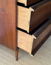 Load image into Gallery viewer, Mid Century Modern Bassett Highboy Dresser