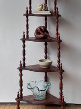 Load image into Gallery viewer, Antique Corner Shelf