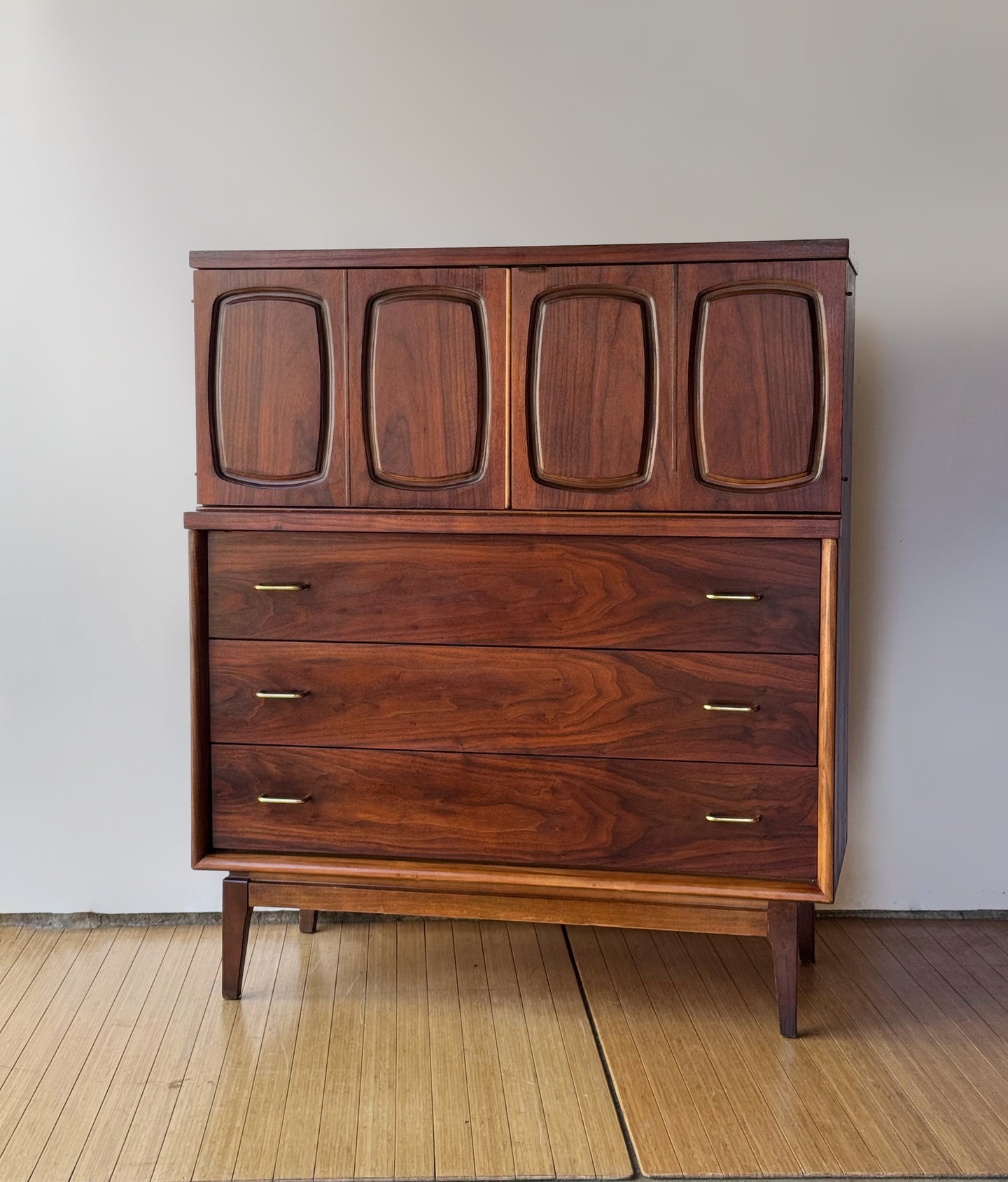 MCM Broyhill Emphasis Highboy Dresser