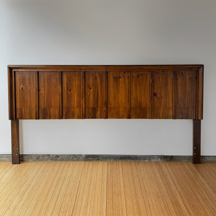 Dimensional King Sized MCM Headboard