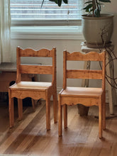 Load image into Gallery viewer, Vintage Handcrafted Children’s Chairs