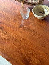 Load image into Gallery viewer, 1950&#39;s Drop Leaf Maple Dining Table- Solid Wood