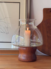 Load image into Gallery viewer, Antique Teak Candle Lantern