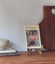 Load image into Gallery viewer, Vintage Brass Book Holder