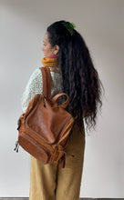 Load image into Gallery viewer, Vintage Wilson Leather Backpack