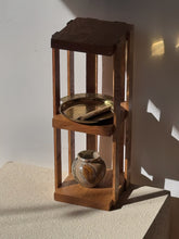Load image into Gallery viewer, Vintage Handcrafted Wooden Shelf