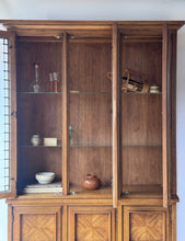 Load image into Gallery viewer, Vintage Drexel Brutalist Style Cabinet Hutch