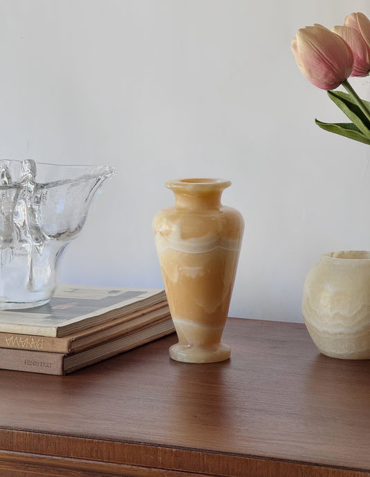Vintage Alabaster Vase