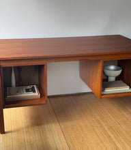 Load image into Gallery viewer, Vintage Danish Teak Display Desk