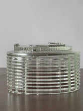 Load image into Gallery viewer, Vintage Footed Crystal Planter