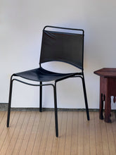 Load image into Gallery viewer, Trace Modern Black Leather Chair