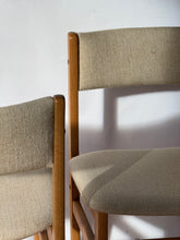 Load image into Gallery viewer, MCM Style Neutral Toned Chairs