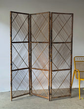 Load image into Gallery viewer, 1970&#39;s Wicker Room Divider