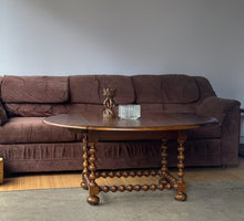 Load image into Gallery viewer, 1970&#39;s Brown Upholstered Sofa