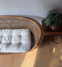 Load image into Gallery viewer, Vintage 1970's Wicker Sofa
