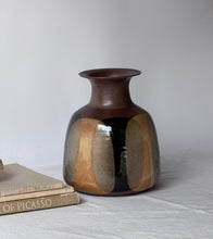 Load image into Gallery viewer, 1970's MCM Glazed Ceramic Pottery by Robert Maxwell