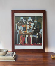 Load image into Gallery viewer, Vintage Picasso 3 Musicians Framed