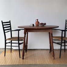 Load image into Gallery viewer, 1950’s Cottage Round Wood Dining Table