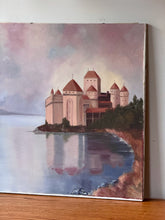 Load image into Gallery viewer, 1970&#39;s Chateau De Chillon Original Oil on Canvas N.Torrey