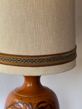 Load image into Gallery viewer, XL 1960&#39;s MCM Glazed Ceramic Lamp