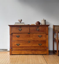 Load image into Gallery viewer, Antique English Wooden Chest of Drawers