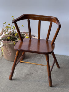 Small Vintage Wooden Children's Chair