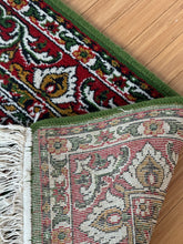 Load image into Gallery viewer, Vintage Hand Knotted Wool Rug -Christmas Inspired
