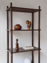 Load image into Gallery viewer, Vintage MCM Spindle Shelf