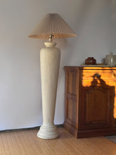 Load image into Gallery viewer, Vintage 1980’s Post Modern Plaster Floor Lamp