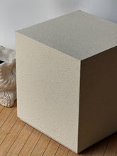 Load image into Gallery viewer, Modern Textured Pedestal/Side Table