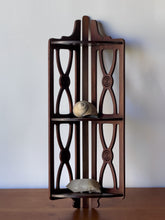 Load image into Gallery viewer, Vintage Wooden Corner Shelf