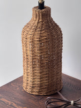 Load image into Gallery viewer, Vintage Wicker Table Lamp