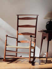 Load image into Gallery viewer, Antique Shaker Workshop Rocking Chair