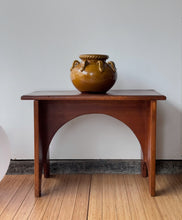 Load image into Gallery viewer, Vintage Handcrafted Wooden Stool