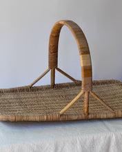 Load image into Gallery viewer, Vintage Wicker Gardening Basket