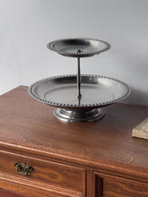 Load image into Gallery viewer, Silver Tiered Food Server