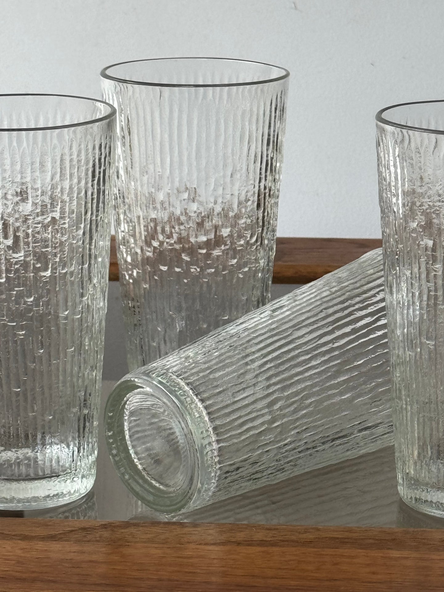Set of 4 Vintage Jeanette Finlandia Tumblers