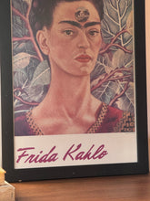 Load image into Gallery viewer, Vintage 80’s Frida Kahlo Poster “Pensado en la Muerte”